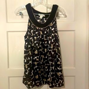 White House Black Market round neck blouse Women’s Medium